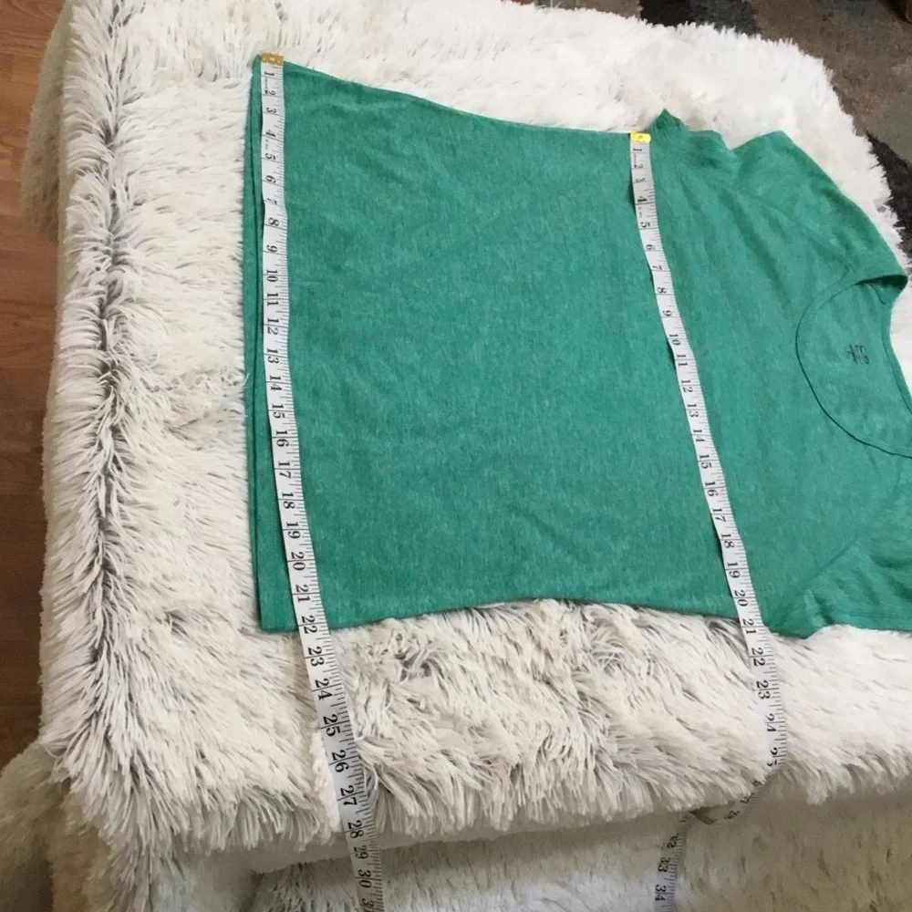 Champion Duodry short sleeve athletic tee Womans size XL green & gray - Picture 8 of 16